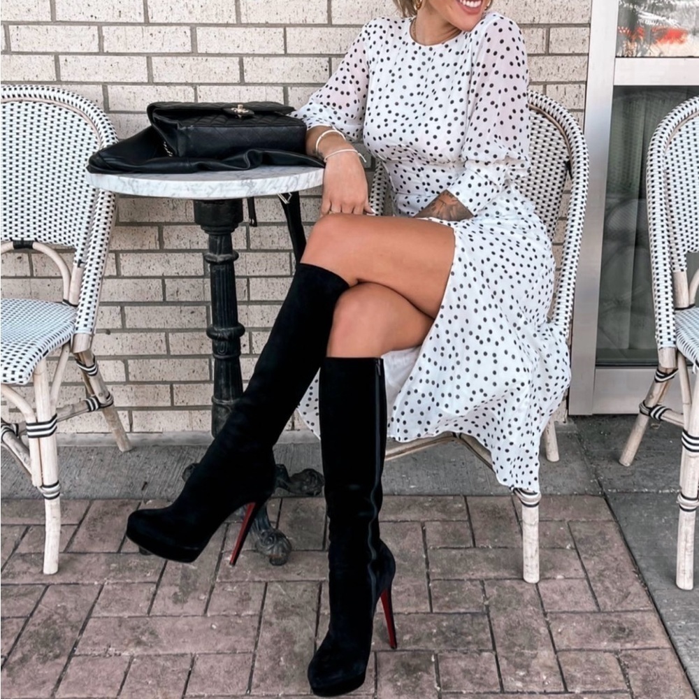 POLKADOT dress from ByEgreis size Large. NWT